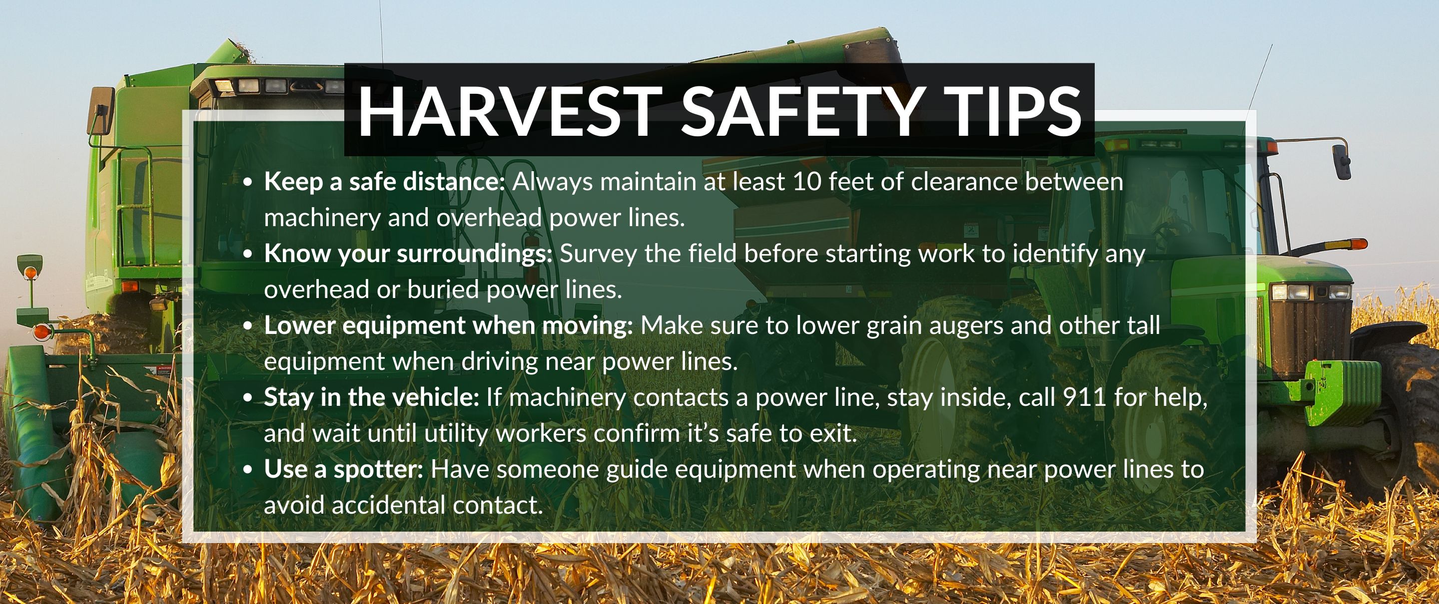 Harvest safety 2024