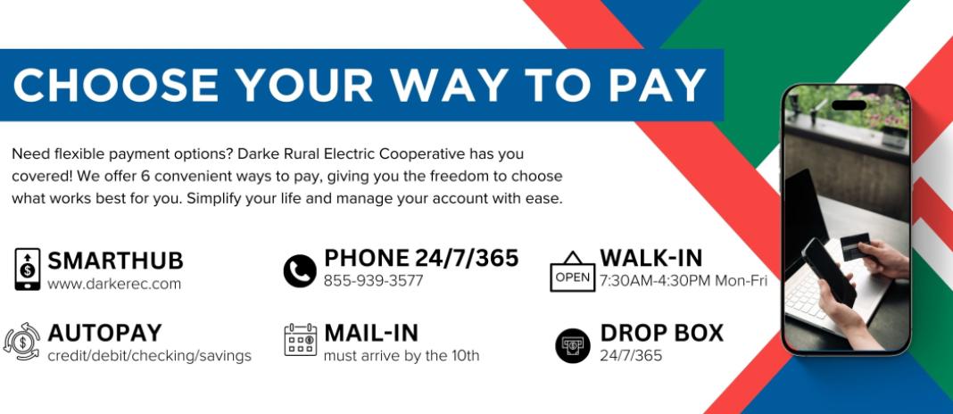 Choose your way to pay